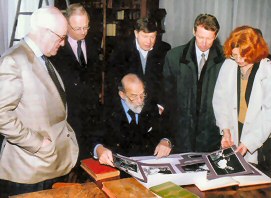 Michael Wynne-Parker with HRH Prince Michael of Kent, Livadia Palace, Crimea, April 2002